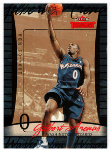 Gilbert Arenas - Washington Wizards (NBA Basketball Card) 2004-05 Fleer Throwbacks # 37 Mint