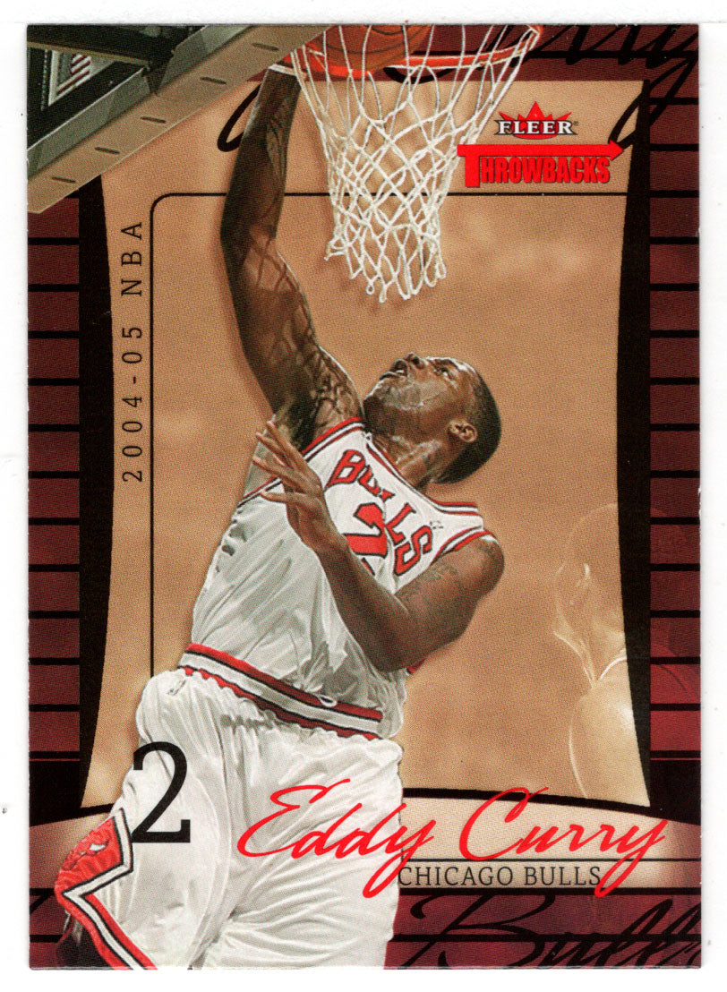 Eddy Curry - Chicago Bulls (NBA Basketball Card) 2004-05 Fleer Throwbacks # 39 Mint