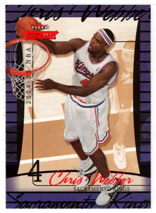 Chris Webber - Sacramento Kings (NBA Basketball Card) 2004-05 Fleer Throwbacks # 63 Mint