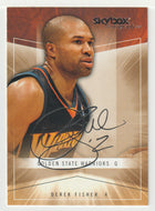 Derek Fisher - Golden State Warriors (NBA Basketball Card) 2004-05 Skybox Autographics # 2 Mint