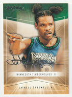 Latrell Sprewell - Minnesota Timberwolves (NBA Basketball Card) 2004-05 Skybox Autographics # 3 Mint