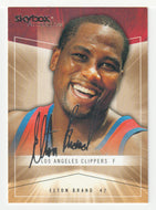 Elton Brand - Los Angeles Clippers (NBA Basketball Card) 2004-05 Skybox Autographics # 6 Mint