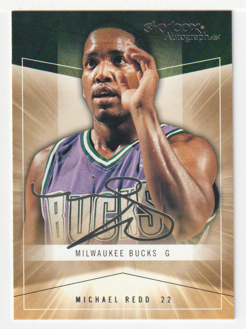 Michael Redd - Milwaukee Bucks (NBA Basketball Card) 2004-05 Skybox Autographics # 14 Mint
