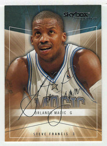Steve Francis - Orlando Magic (NBA Basketball Card) 2004-05 Skybox Autographics # 18 Mint