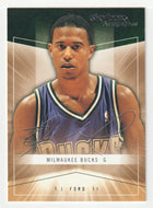T.J. Ford - Milwaukee Bucks (NBA Basketball Card) 2004-05 Skybox Autographics # 21 Mint