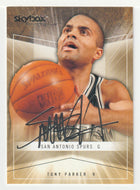 Tony Parker - San Antonio Spurs (NBA Basketball Card) 2004-05 Skybox Autographics # 26 Mint