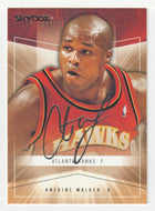 Antoine Walker - Atlanta Hawks (NBA Basketball Card) 2004-05 Skybox Autographics # 32 Mint