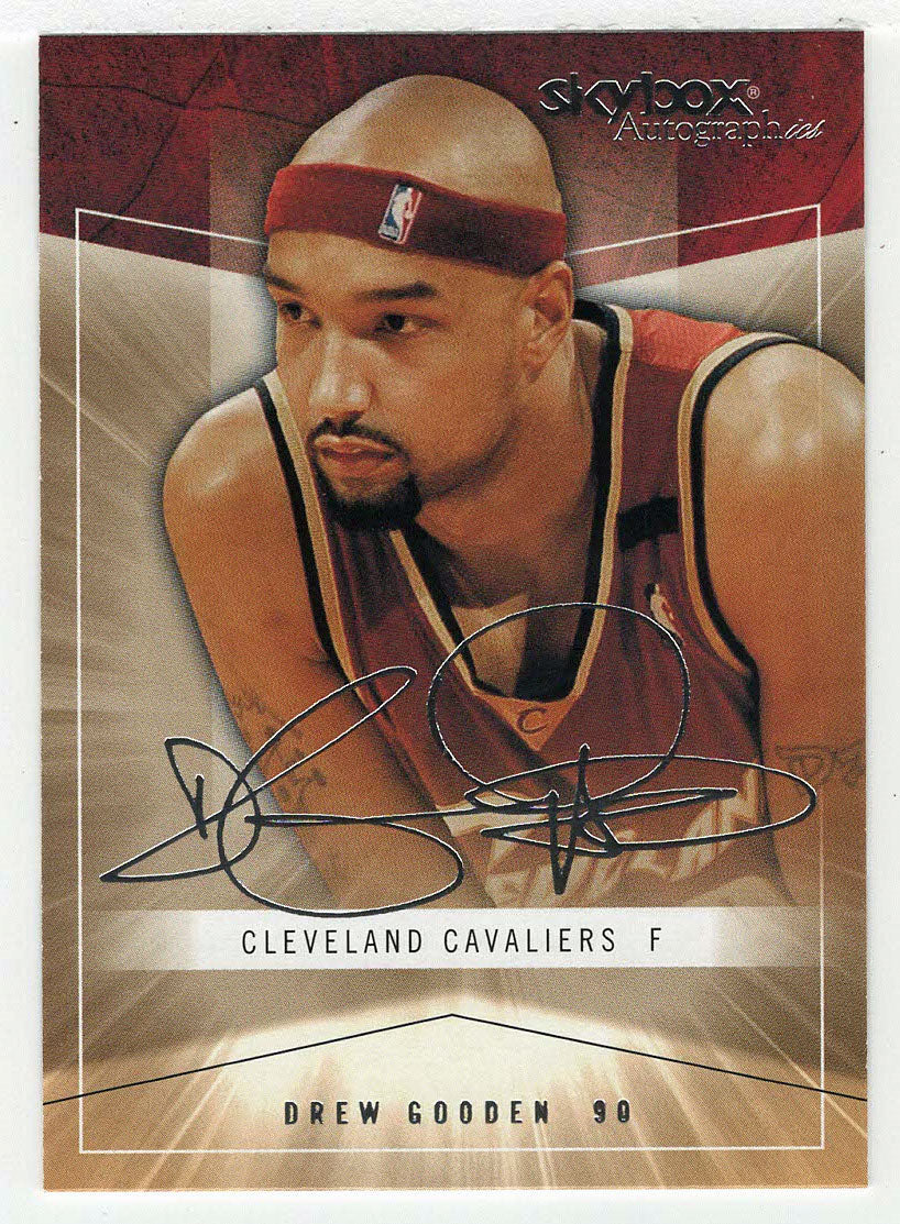 Drew Gooden - Cleveland Cavaliers (NBA Basketball Card) 2004-05 Skybox Autographics # 38 Mint