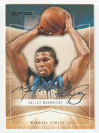 Michael Finley - Dallas Mavericks (NBA Basketball Card) 2004-05 Skybox Autographics # 42 Mint