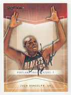 Zach Randolph - Portland Trail Blazers (NBA Basketball Card) 2004-05 Skybox Autographics # 56 Mint