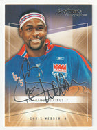 Chris Webber - Sacramento Kings (NBA Basketball Card) 2004-05 Skybox Autographics # 60 Mint
