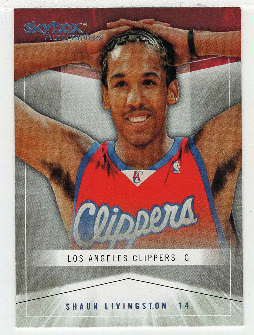 Shaun Livingston 678/750 RC - Los Angeles Clippers (NBA Basketball Card) 2004-05 Skybox Autographics # 71 Mint