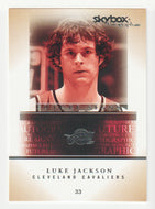 Luke Jackson - Cleveland Cavaliers - Future Signs (NBA Basketball Card) 2004-05 Skybox Autographics # 10 Mint