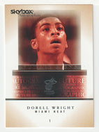 Dorell Wright - Miami Heat - Future Signs (NBA Basketball Card) 2004-05 Skybox Autographics # 17 Mint