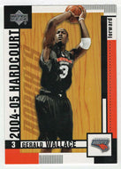 Gerald Wallace - Charlotte Bobcats (NBA Basketball Card) 2004-05 Upper Deck Hardcourt # 7 Mint