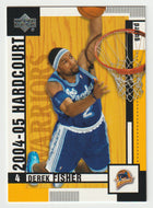 Derek Fisher - Golden State Warriors (NBA Basketball Card) 2004-05 Upper Deck Hardcourt # 27 Mint
