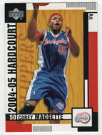 Corey Maggette - Los Angeles Clippers (NBA Basketball Card) 2004-05 Upper Deck Hardcourt # 34 Mint