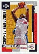 Elton Brand - Los Angeles Clippers (NBA Basketball Card) 2004-05 Upper Deck Hardcourt # 35 Mint