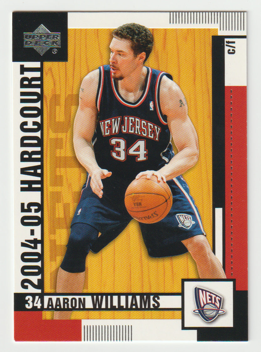 Aaron Williams - New Jersey Nets (NBA Basketball Card) 2004-05 Upper Deck Hardcourt # 53 Mint