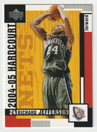 Richard Jefferson - New Jersey Nets (NBA Basketball Card) 2004-05 Upper Deck Hardcourt # 54 Mint