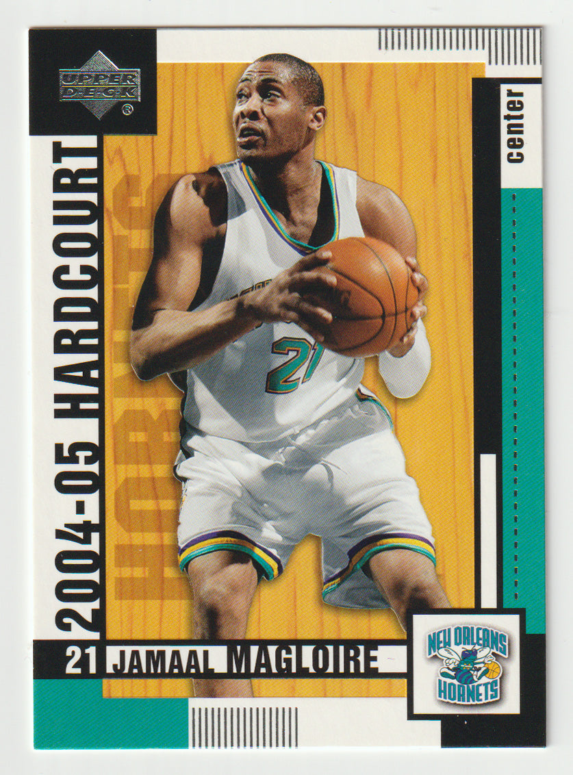 Jamaal Magloire - New Orleans Hornets (NBA Basketball Card) 2004-05 Upper Deck Hardcourt # 56 Mint