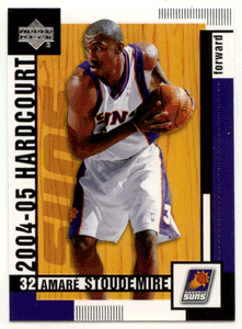 Amare Stoudemire - Phoenix Suns (NBA Basketball Card) 2004-05 Upper Deck Hardcourt # 67 Mint