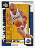 Carlos Boozer - Utah Jazz (NBA Basketball Card) 2004-05 Upper Deck Hardcourt # 87 Mint
