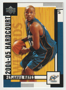 Jarvis Hayes - Washington Wizards (NBA Basketball Card) 2004-05 Upper Deck Hardcourt # 89 Mint