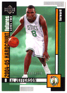 Al Jefferson RC 1088/1999 - Boston Celtics (NBA Basketball Card) 2004-05 Upper Deck Hardcourt # 106 Mint