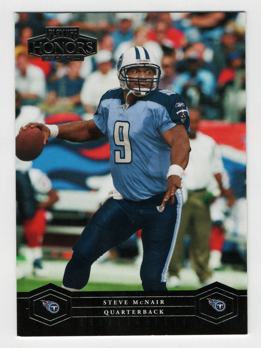 Steve McNair - Tennessee Titans (NFL Football Card) 2004 Playoff Honors # 96 Mint
