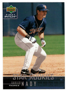 Xavier Nady - San Diego Padres - Star Rookies (MLB Baseball Card) 2004 Upper Deck First Pitch # 30 Mint