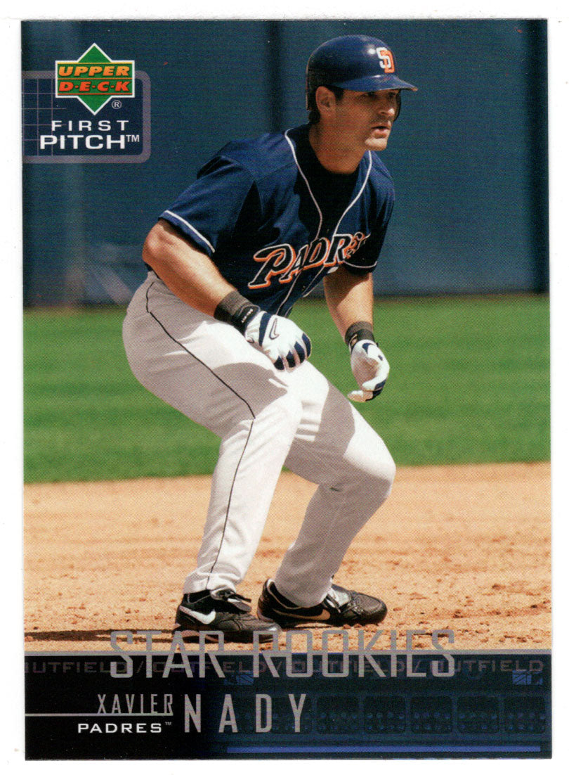 Xavier Nady - San Diego Padres - Star Rookies (MLB Baseball Card) 2004 Upper Deck First Pitch # 30 Mint