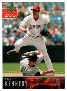 Adam Kennedy - Anaheim Angels (MLB Baseball Card) 2004 Upper Deck First Pitch # 33 Mint