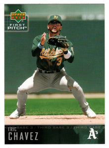 Eric Chavez - Oakland Athletics (MLB Baseball Card) 2004 Upper Deck First Pitch # 38 Mint