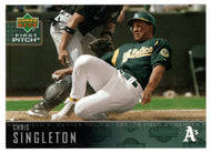 Chris Singleton - Oakland Athletics (MLB Baseball Card) 2004 Upper Deck First Pitch # 40 Mint