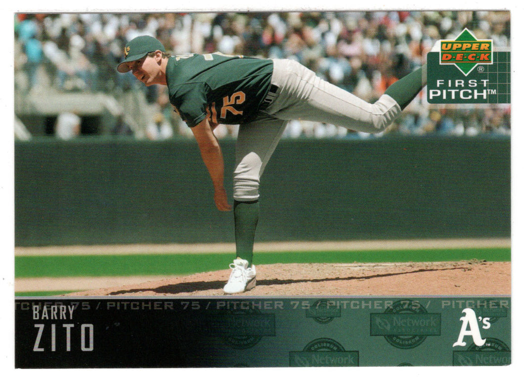 Barry Zito - Oakland Athletics (MLB Baseball Card) 2004 Upper Deck First Pitch # 44 Mint