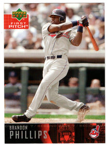 Brandon Phillips - Cleveland Indians (MLB Baseball Card) 2004 Upper Deck First Pitch # 60 Mint