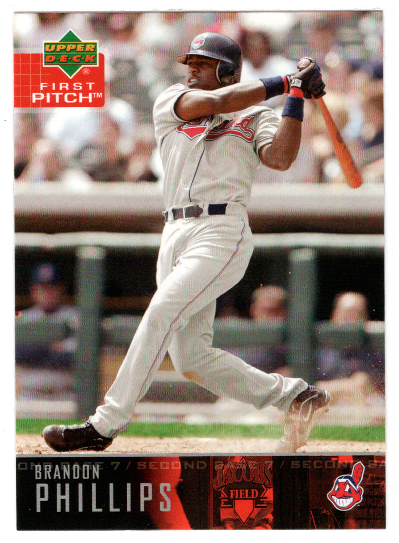 Brandon Phillips - Cleveland Indians (MLB Baseball Card) 2004 Upper Deck First Pitch # 60 Mint