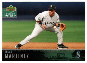 Edgar Martinez - Seattle Mariners (MLB Baseball Card) 2004 Upper Deck First Pitch # 74 Mint