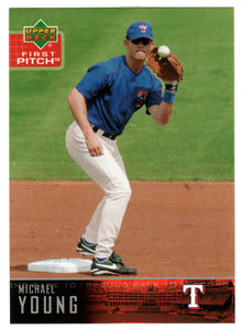 Mike Young - Texas Rangers (MLB Baseball Card) 2004 Upper Deck First Pitch # 84 Mint