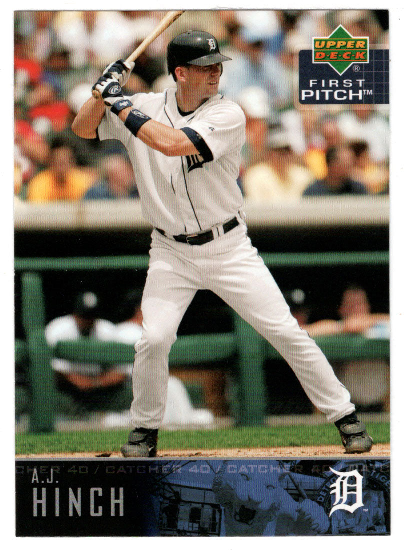 A.J. Hinch - Detroit Tigers (MLB Baseball Card) 2004 Upper Deck First Pitch # 107 Mint