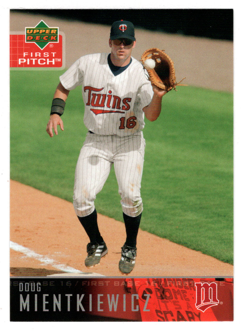 Doug Mientkiewicz - Minnesota Twins (MLB Baseball Card) 2004 Upper Deck First Pitch # 113 Mint