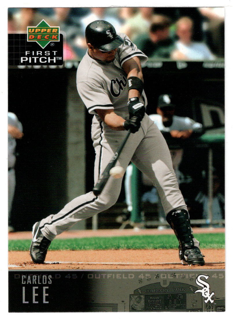 Carlos Lee - Chicago White Sox (MLB Baseball Card) 2004 Upper Deck First Pitch # 124 Mint