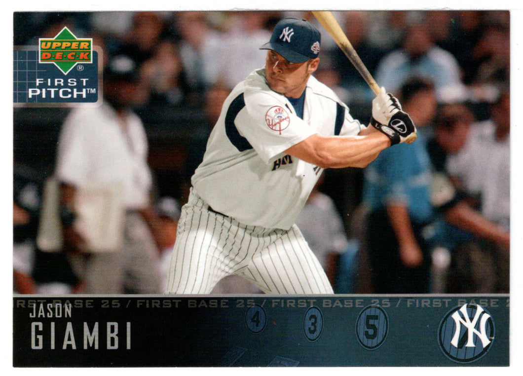 Jason Giambi - New York Yankees (MLB Baseball Card) 2004 Upper Deck First Pitch # 126 Mint