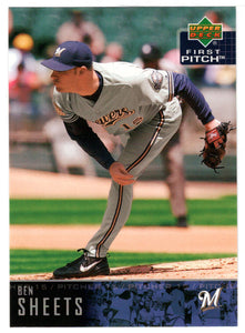 Ben Sheets - Milwaukee Brewers (MLB Baseball Card) 2004 Upper Deck First Pitch # 152 Mint