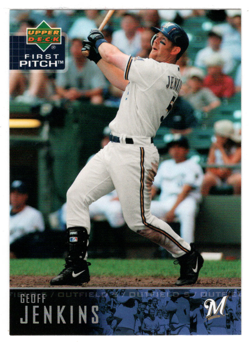 Geoff Jenkins - Milwaukee Brewers (MLB Baseball Card) 2004 Upper Deck First Pitch # 153 Mint