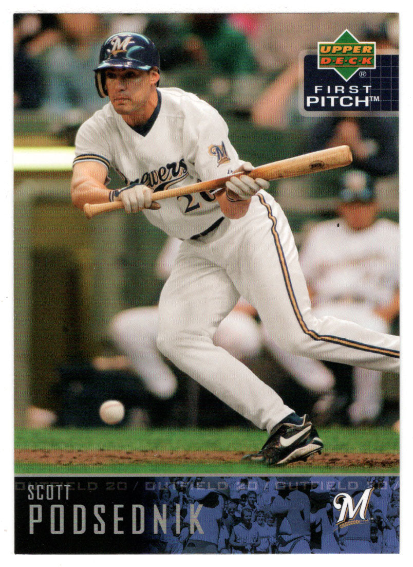 Scott Podsednik - Milwaukee Brewers (MLB Baseball Card) 2004 Upper Deck First Pitch # 157 Mint