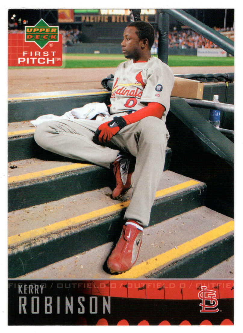 Kerry Robinson - St. Louis Cardinals (MLB Baseball Card) 2004 Upper Deck First Pitch # 166 Mint