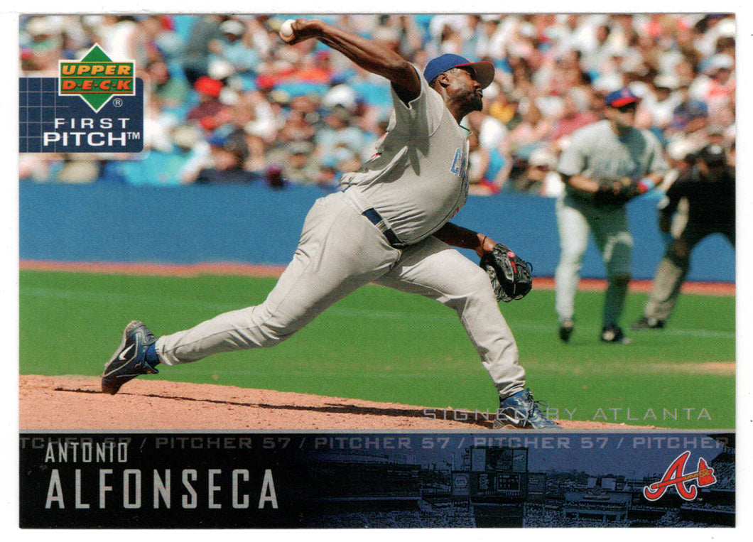 Antonio Alfonseca - Atlanta Braves (MLB Baseball Card) 2004 Upper Deck First Pitch # 170 Mint