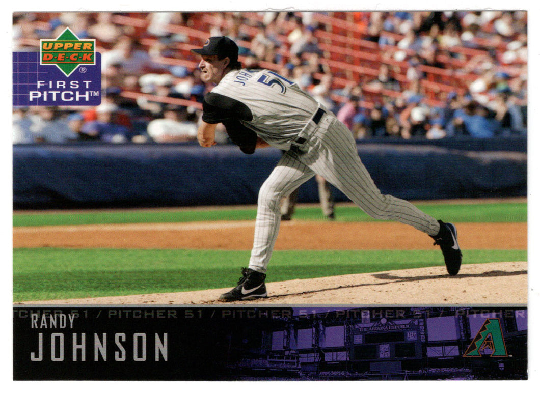 Randy Johnson - Arizona Diamondbacks (MLB Baseball Card) 2004 Upper Deck First Pitch # 176 Mint